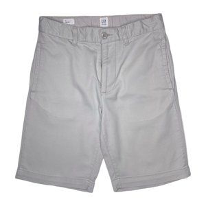 Gap Kids Boys Khaki Shorts with Adjustable Waist Size 12 Regular